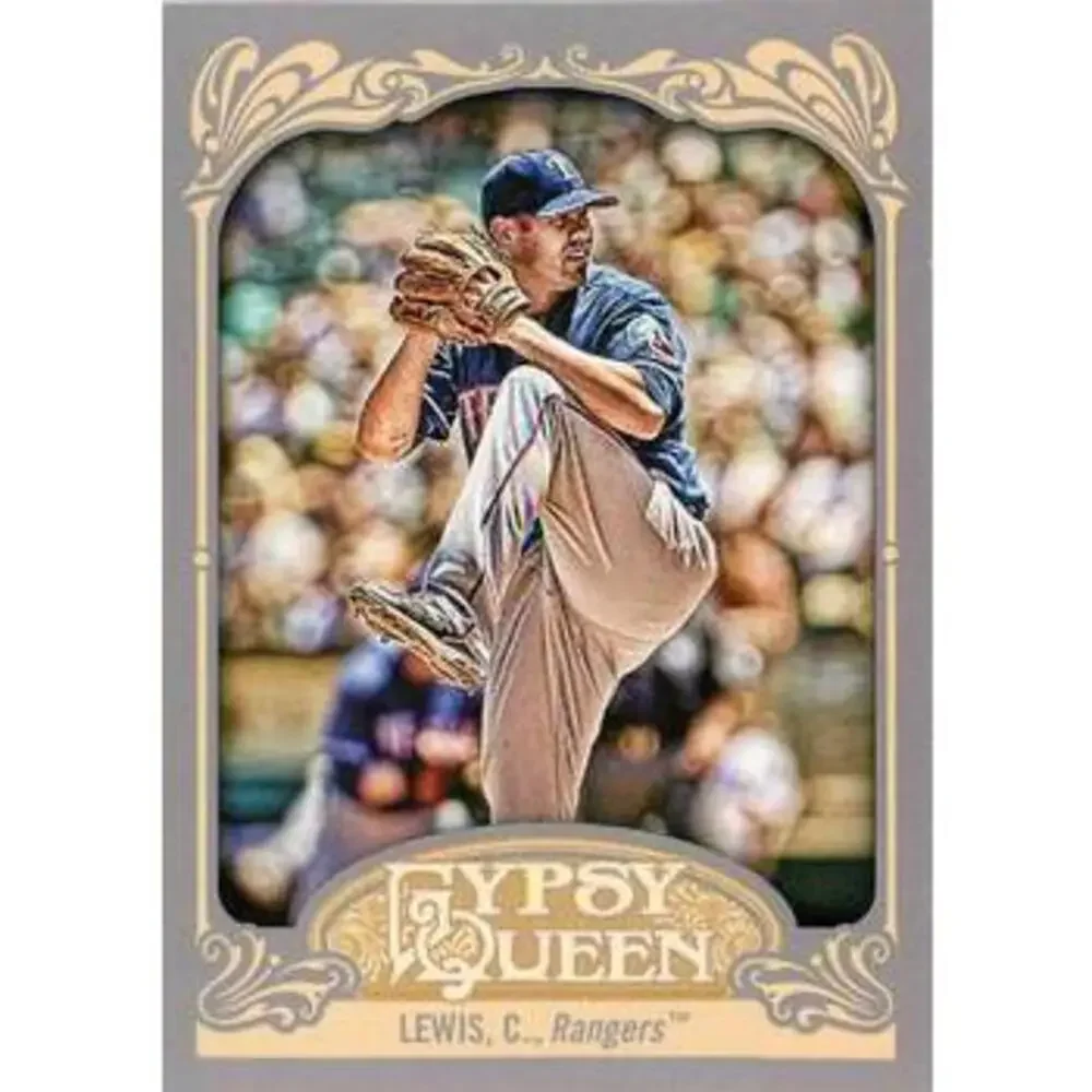 2012 Topps Gypsy Queen Colby Lewis # 52 Texas Rangers